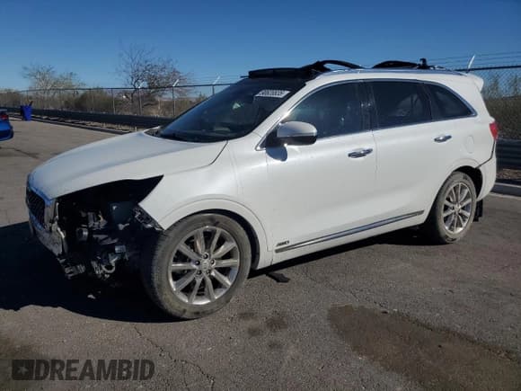 ✅ 2016 Kia Sorento SXL • VIN: 5XYPKDA57GG081495 • Lot: 90620835. Listed on Copart with 69,513 mi. Free auction sales archive from the USA and detailed vehicle history report at DreamBid. Image 1.
