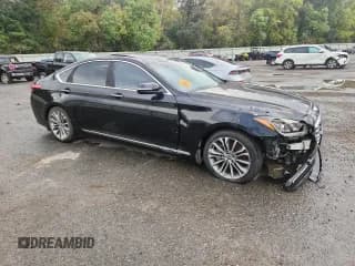 ✅ 2015 Hyundai Genesis 3.8L • VIN: KMHGN4JE8FU050210 • Лот: 90255795. Опубликован ранее на Copart с пробегом Не указан. Бесплатный доступ к архиву аукционных продаж из США и подробный отчёт об истории автомобиля на DreamBid. Изображение 4.