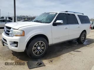 ✅ 2016 Ford Expedition Max Platinum • VIN: 1FMJK1MT0GEF12553 • Lot: 50038965. Listed on Copart with 211,024 mi. Free auction sales archive from the USA and detailed vehicle history report at DreamBid. Image 1.
