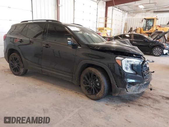 ✅ 2023 GMC Terrain SLT • VIN: 3GKALVEG9PL119889 • Lot: 42096807. Listed on IAAI with Not provided. Free auction sales archive from the USA and detailed vehicle history report at DreamBid. Image 1.