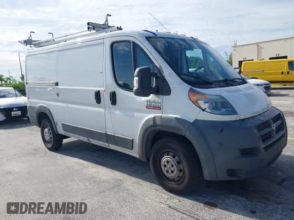✅ 2014 Ram ProMaster Cargo • VIN: 3C6TRVAG9EE129081 • Lot: 42747499. Listed on IAAI with 184,740 mi. Free auction sales archive from the USA and detailed vehicle history report at DreamBid. Image 1.