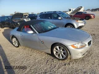 ✅ 2004 BMW Z4 3.0i • VIN: 4USBT53584LU07115 • Lot: 78853654. Listed on Copart with Not provided. Free auction sales archive from the USA and detailed vehicle history report at DreamBid. Image 4.