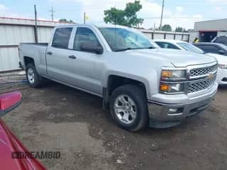 2014 Chevrolet Silverado 1500 LT z VIN 1GCUKREC6EF194475, wystawiony jako IAAI lot #42390790 z przebiegiem 165 802 mil mil oraz . Historia ofert i sprzedaży dostępna na DreamBid. Obrazek 1.