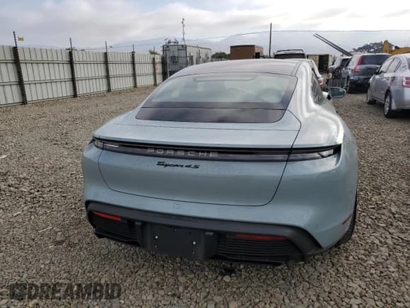 ✅ 2025 Porsche Taycan 4S • VIN: WP0AB2Y10SSA41603 • Lot: 81782305. Listed on Copart with 5,909 mi. Free auction sales archive from the USA and detailed vehicle history report at DreamBid. Image 6.