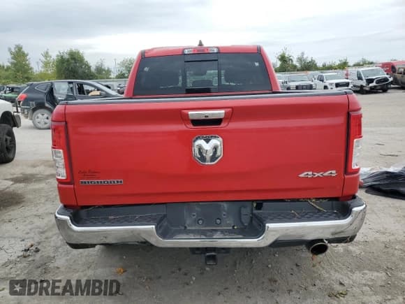 ✅ 2020 Ram 1500 Big Horn • VIN: 1C6SRFFT2LN181328 • Lot: 86447415. Listed on Copart with 106,115 mi. Free auction sales archive from the USA and detailed vehicle history report at DreamBid. Image 6.
