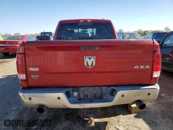 2010 Dodge 1500 SLT с VIN 1D7RV1GT5AS140328, выставлен на аукционе Copart как лот 76360224 с пробегом 204 423 миль миль и Списание • Salvage title. История ставок и продаж доступна на DreamBid. Изображение 6.