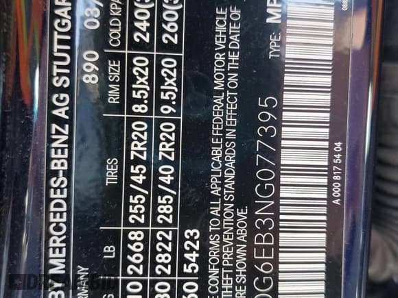 ✅ 2022 Mercedes-Benz GLC 43 AMG • VIN: W1N0G6EB3NG077395 • Lot: 46718895. Wystawiony na Copart z przebiegiem 17 445 mil. Bezpłatny archiwum sprzedaży aukcyjnych z USA i szczegółowy raport historii pojazdu na DreamBid. Zdjęcie 13.