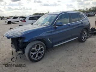 ✅ 2024 BMW X3 sDrive30i • VIN: 5UX43DP09R9U50033 • Lot: 87239005. Listed on Copart with 18,610 mi. Free auction sales archive from the USA and detailed vehicle history report at DreamBid. Image 1.