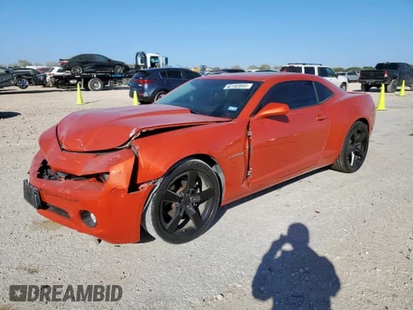 ✅ 2012 Chevrolet Camaro 2LT • VIN: 2G1FC1E31C9151569 • Lot: 92192855. Wystawiony na Copart z przebiegiem 140 864 mil. Bezpłatny archiwum sprzedaży aukcyjnych z USA i szczegółowy raport historii pojazdu na DreamBid. Zdjęcie 1.