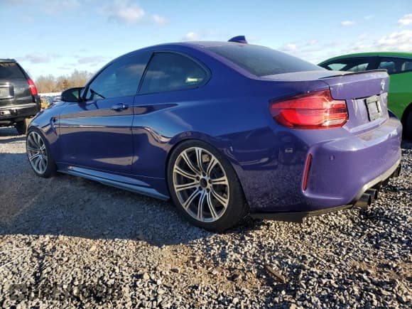 ✅ 2019 BMW M2 Competition • VIN: WBS2U7C56K7D52745 • Лот: 82582104. Опубликован ранее на Copart с пробегом 27 731 миль. Бесплатный доступ к архиву аукционных продаж из США и подробный отчёт об истории автомобиля на DreamBid. Изображение 2.