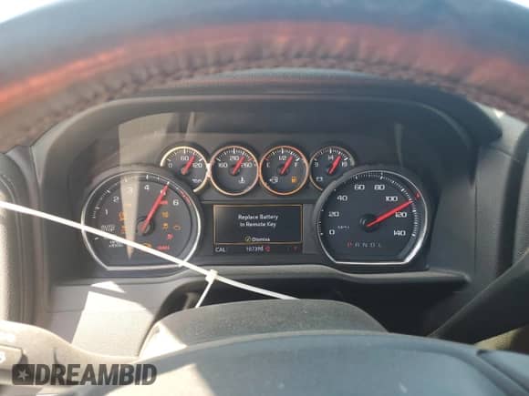 2019 Chevrolet Silverado 1500 RST with VIN 1GCPWDEK8KZ377706, listed as a Copart auction lot 49352555 with 107,398 mi miles and Clean title. Bid and sale history available at DreamBid. Image 9.