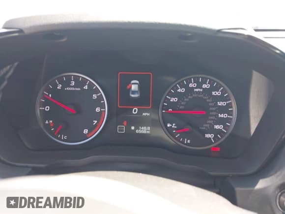 ✅ 2024 Subaru WRX • VIN: JF1VBAB61R9819962 • Lot: 42110207. Listed on IAAI with 6,568 mi. Free auction sales archive from the USA and detailed vehicle history report at DreamBid. Image 7.