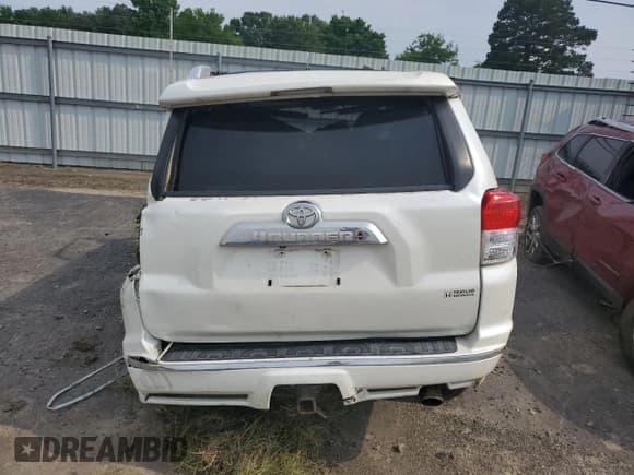 ✅ 2010 Toyota 4Runner Trail • VIN: JTEBU5JR7A5001508 • Lot: 56019325. Listed on Copart with Not provided. Free auction sales archive from the USA and detailed vehicle history report at DreamBid. Image 6.