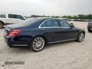 ✅ 2020 Mercedes-Benz S 560 • VIN: W1KUG8DB1LA586803 • Lot: 55816675. Listed on Copart with 55,539 mi. Free auction sales archive from the USA and detailed vehicle history report at DreamBid. Image 3.
