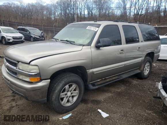2003 Chevrolet Suburban Z71 с VIN 3GNFK16Z83G301770, выставлен на аукционе Copart как лот 83037124 с пробегом Не указан миль и Списание • Salvage title. История ставок и продаж доступна на DreamBid. Изображение 1.