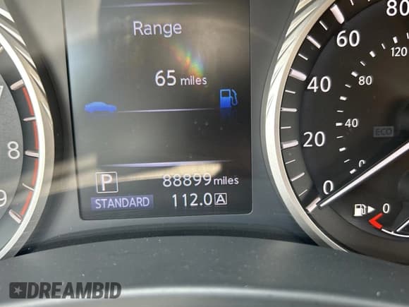 ✅ 2019 Infiniti Q50 Luxe • VIN: JN1EV7AP5KM512847 • Лот: 56390835. Опубликован ранее на Copart с пробегом 88 899 миль. Бесплатный доступ к архиву аукционных продаж из США и подробный отчёт об истории автомобиля на DreamBid. Изображение 8.