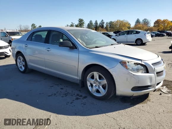 ✅ 2012 Chevrolet Malibu 1LS • VIN: 1G1ZB5E02CF217793 • Lot: 76805354. Listed on Copart with 46,364 mi. Free auction sales archive from the USA and detailed vehicle history report at DreamBid. Image 4.