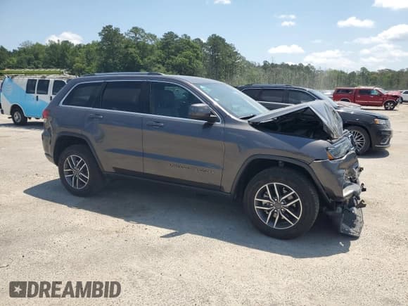 ✅ 2020 Jeep Grand Cherokee North • VIN: 1C4RJFAG0LC328069 • Lot: 57707745. Listed on Copart with 19,203 mi. Free auction sales archive from the USA and detailed vehicle history report at DreamBid. Image 4.
