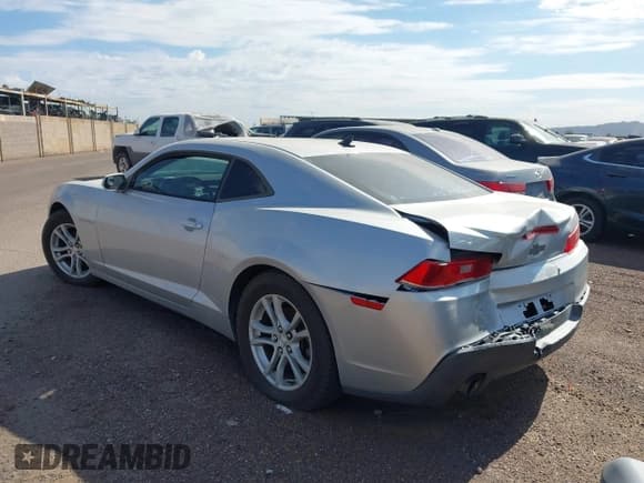 ✅ 2015 Chevrolet Camaro LS • VIN: 2G1FB1E32F9310218 • Lot: 43417936. Listed on IAAI with 99,342 mi. Free auction sales archive from the USA and detailed vehicle history report at DreamBid. Image 3.