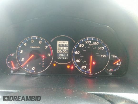 ✅ 2007 Acura TSX Navi • VIN: JH4CL96957C009802 • Lot: 42807849. Listed on IAAI with 207,631 mi. Free auction sales archive from the USA and detailed vehicle history report at DreamBid. Image 7.