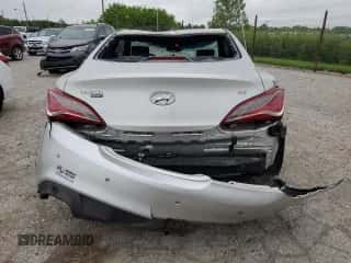 2013 Hyundai Genesis Coupe R-Spec с VIN KMHHU6KJ8DU106724, выставлен на аукционе Copart как лот 83003024 с пробегом Не указан миль и На запчасти • Non repairable. История ставок и продаж доступна на DreamBid. Изображение 6.