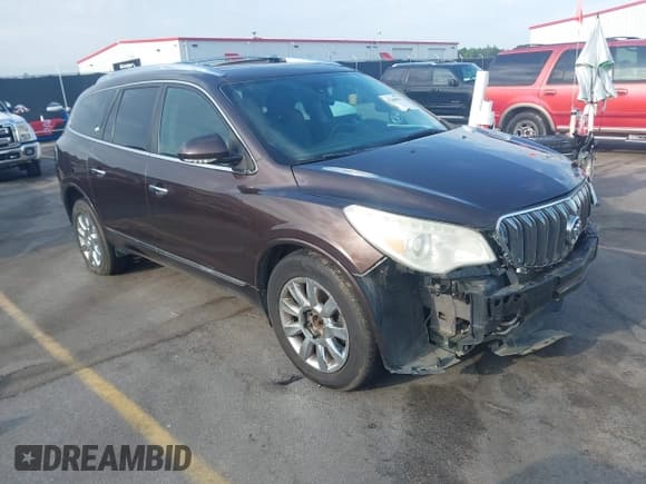✅ 2015 Buick Enclave Premium • VIN: 5GAKVCKD5FJ381022 • Лот: 42248818. Опубликован ранее на IAAI с пробегом 195 643 миль. Бесплатный доступ к архиву аукционных продаж из США и подробный отчёт об истории автомобиля на DreamBid. Изображение 1.