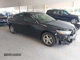 2017 Chevrolet Malibu LS with VIN 1G1ZB5ST1HF169807, listed as a IAAI auction lot 43119542 with 84,738 mi miles and . Bid and sale history available at DreamBid. Image 1.