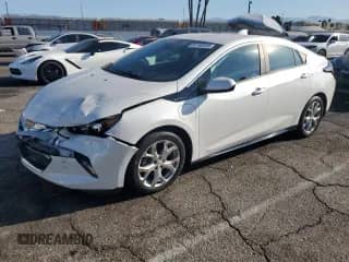 2018 Chevrolet Volt Premier с VIN 1G1RD6S59JU116291, выставлен на аукционе Copart как лот 81160455 с пробегом 34 011 миль миль и Списание • Salvage title. История ставок и продаж доступна на DreamBid. Изображение 1.