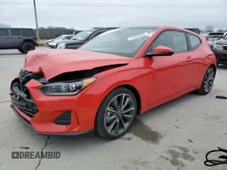 2019 Hyundai Veloster Premium с VIN KMHTG6AF6KU010831, выставлен на аукционе Copart как лот 41660505 с пробегом 43 468 миль миль и Списание • Salvage title. История ставок и продаж доступна на DreamBid. Изображение 1.