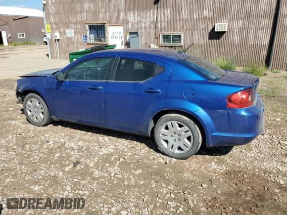 2012 Dodge Avenger SE с VIN 1C3CDZAB6CN266169, выставлен на аукционе Copart как лот 68231334 с пробегом 149 098 миль миль и Чистый • Clean title. История ставок и продаж доступна на DreamBid. Изображение 2.