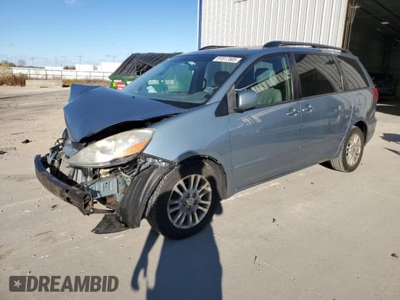 ✅ 2008 Toyota Sienna XLE • VIN: 5TDZK22C18S160286 • Lot: 91517505. Listed on Copart with 184,041 mi. Free auction sales archive from the USA and detailed vehicle history report at DreamBid. Image 1.