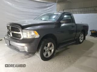 ✅ 2014 Ram 1500 Express • VIN: 3C6JR7AT7EG325184 • Лот: 59296695. Опубликован ранее на Copart с пробегом 186 327 миль. Бесплатный доступ к архиву аукционных продаж из США и подробный отчёт об истории автомобиля на DreamBid. Изображение 1.