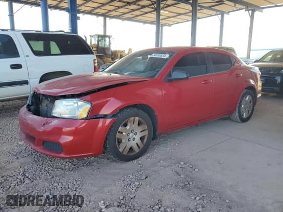 ✅ 2013 Dodge Avenger SE • VIN: 1C3CDZAB5DN653717 • Lot: 84086634. Wystawiony na Copart z przebiegiem 162 865 mil. Bezpłatny archiwum sprzedaży aukcyjnych z USA i szczegółowy raport historii pojazdu na DreamBid. Zdjęcie 1.