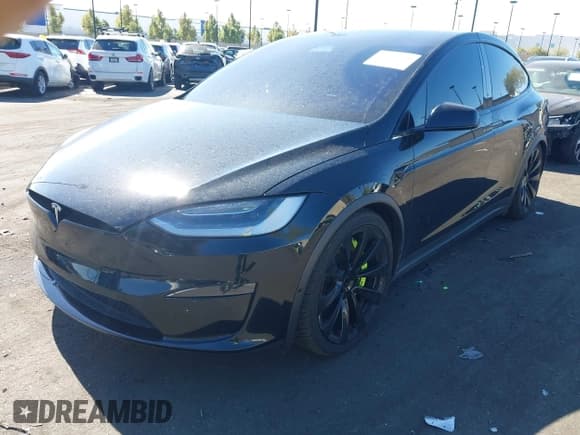 ✅ 2022 Tesla Model X Plaid • VIN: 7SAXCBE62NF349607 • Lot: 43515074. Wystawiony na IAAI z przebiegiem 58 606 mil. Bezpłatny archiwum sprzedaży aukcyjnych z USA i szczegółowy raport historii pojazdu na DreamBid. Zdjęcie 2.
