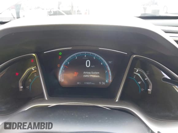 ✅ 2018 Honda Civic EX-T • VIN: JHMFC1F38JX020125 • Lot: 42342438. Listed on IAAI with 115,037 mi. Free auction sales archive from the USA and detailed vehicle history report at DreamBid. Image 7.