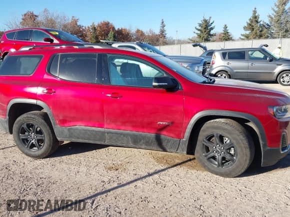 ✅ 2021 GMC Acadia AT4 • VIN: 1GKKNLLS6MZ202128 • Lot: 43692436. Wystawiony na IAAI z przebiegiem 80 560 mil. Bezpłatny archiwum sprzedaży aukcyjnych z USA i szczegółowy raport historii pojazdu na DreamBid. Zdjęcie 13.