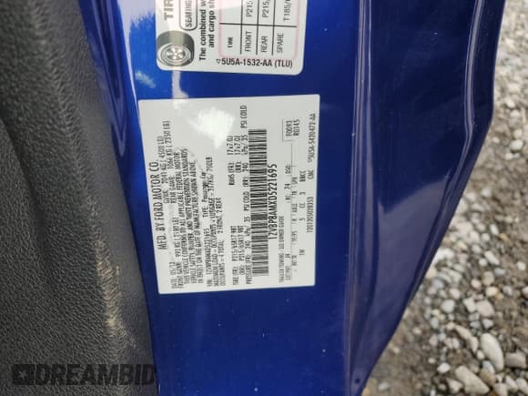 ✅ 2013 Ford Mustang V6 • VIN: 1ZVBP8AMXD5221695 • Lot: 84868475. Listed on Copart with 76,236 mi. Free auction sales archive from the USA and detailed vehicle history report at DreamBid. Image 12.