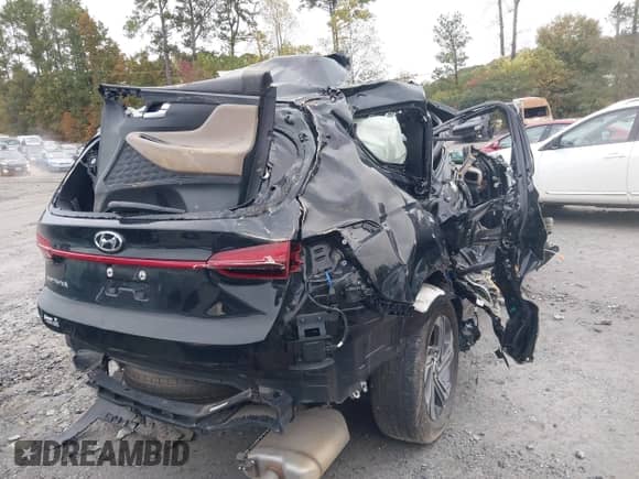 2023 Hyundai Santa Fe SEL z VIN 5NMS24AJ3PH585569, wystawiony jako IAAI lot #42553842 z przebiegiem 21 614 mil mil oraz . Historia ofert i sprzedaży dostępna na DreamBid. Obrazek 4.