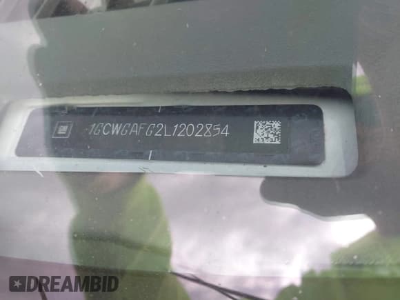 ✅ 2020 Chevrolet Express Cargo • VIN: 1GCWGAFG2L1202854 • Лот: 43662437. Опубликован ранее на IAAI с пробегом 54 426 миль. Бесплатный доступ к архиву аукционных продаж из США и подробный отчёт об истории автомобиля на DreamBid. Изображение 17.