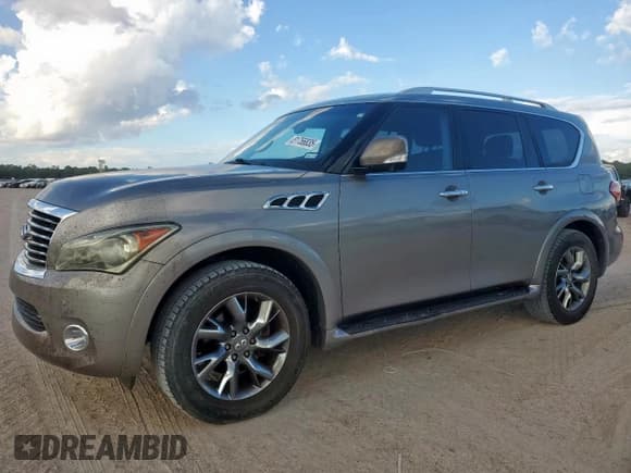 ✅ 2011 Infiniti QX56 8-passenger • VIN: JN8AZ2ND7B9701185 • Lot: 81756835. Listed on Copart with 197,733 mi. Free auction sales archive from the USA and detailed vehicle history report at DreamBid. Image 1.