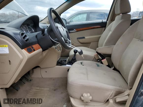 ✅ 2010 Chevrolet Aveo 1LT • VIN: KL1TD5DEXAB070123 • Lot: 52226785. Wystawiony na Copart z przebiegiem 212 143 mil. Bezpłatny archiwum sprzedaży aukcyjnych z USA i szczegółowy raport historii pojazdu na DreamBid. Zdjęcie 7.