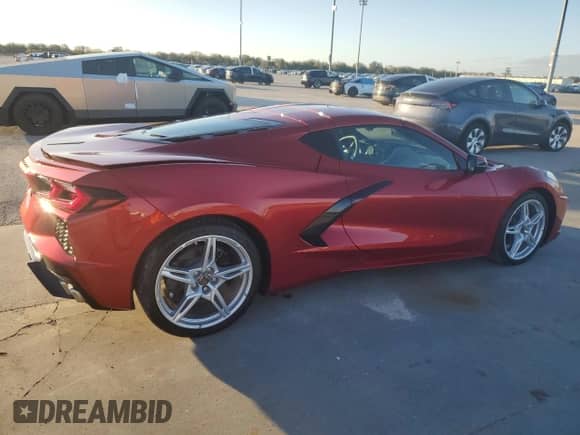 2022 Chevrolet Corvette 1LT с VIN 1G1YA2D40N5121235, выставлен на аукционе Copart как лот 81199584 с пробегом 7 372 миль миль и На запчасти • Non repairable. История ставок и продаж доступна на DreamBid. Изображение 3.