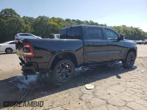 2023 Ram 1500 Limited с VIN 1C6SRFHT7PN540644, выставлен на аукционе Copart как лот 70766875 с пробегом 58 451 миль миль и Списание • Salvage title. История ставок и продаж доступна на DreamBid. Изображение 3.