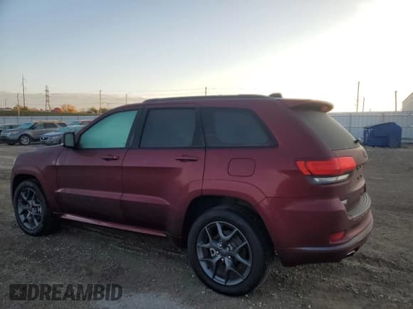 ✅ 2020 Jeep Grand Cherokee Limited X • VIN: 1C4RJFBG5LC419711 • Лот: 90740335. Опубликован ранее на Copart с пробегом 55 084 миль. Бесплатный доступ к архиву аукционных продаж из США и подробный отчёт об истории автомобиля на DreamBid. Изображение 2.