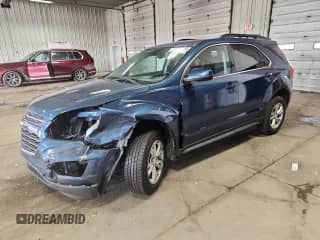 2017 Chevrolet Equinox LT with VIN 2GNALCEK9H6102396, listed as a Copart auction lot 81573085 with 44,274 mi miles and Clean title. Bid and sale history available at DreamBid. Image 1.