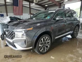 ✅ 2022 Hyundai Santa Fe Calligraphy • VIN: 5NMS5DAL4NH446699 • Лот: 65907985. Опубликован ранее на Copart с пробегом 51 782 миль. Бесплатный доступ к архиву аукционных продаж из США и подробный отчёт об истории автомобиля на DreamBid. Изображение 1.