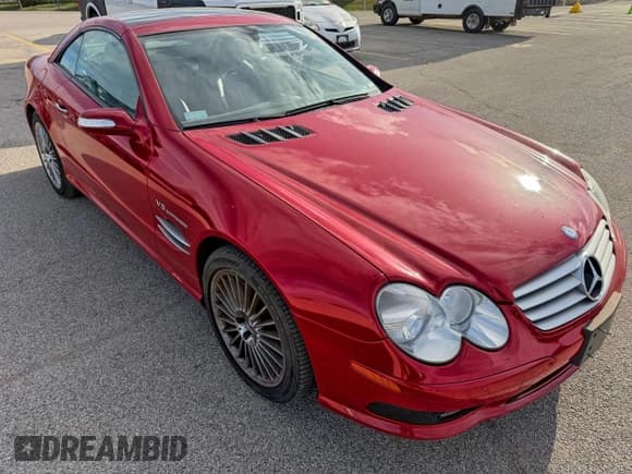 ✅ 2005 Mercedes-Benz SL 55 AMG • VIN: WDBSK74F05F089873 • Lot: 96307465. Listed on Copart with 85,250 mi. Free auction sales archive from the USA and detailed vehicle history report at DreamBid. Image 1.