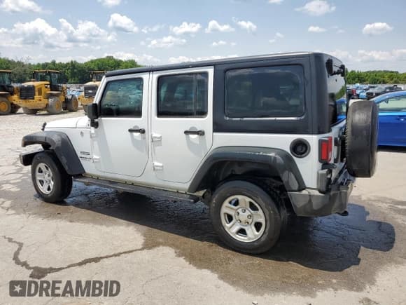 ✅ 2016 Jeep Wrangler Unlimited Sport RHD • VIN: 1C4BJWKG6GL293429 • Lot: 59156585. Listed on Copart with 226,276 mi. Free auction sales archive from the USA and detailed vehicle history report at DreamBid. Image 2.