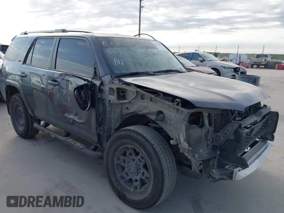 ✅ 2023 Toyota 4Runner SR5 Premium • VIN: JTEFU5JR1P5290735 • Lot: 42292832. Listed on IAAI with 87,827 mi. Free auction sales archive from the USA and detailed vehicle history report at DreamBid. Image 1.