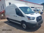 ✅ 2023 Ford Transit Cargo • VIN: 1FTBR2X81PKB38408 • Lot: 42608271. Listed on IAAI with 28,384 mi. Free auction sales archive from the USA and detailed vehicle history report at DreamBid. Image 1.